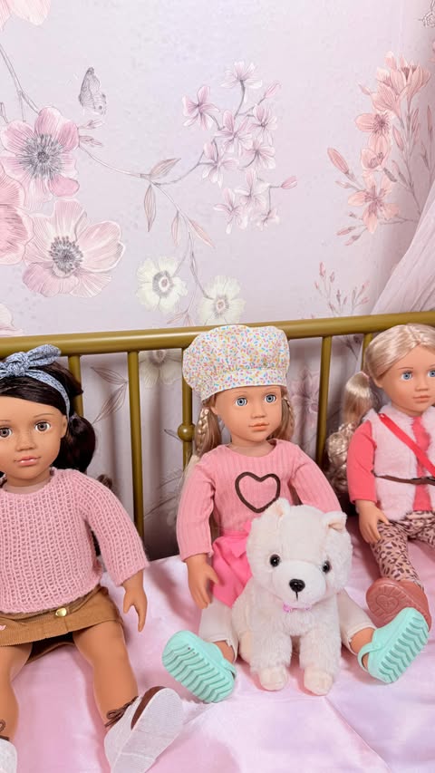 Instagram post by @hellodrezza for Our Generation Dolls. Caption reads: AD | Between memories of my childhood and dreams....