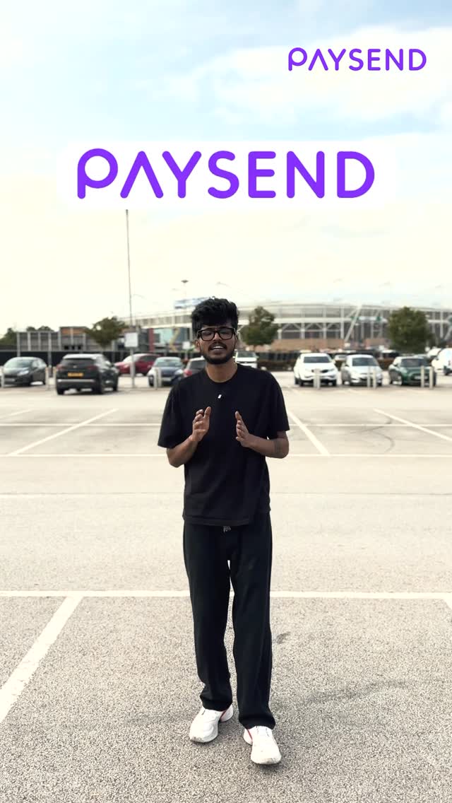 Instagram post by @mr_orange_wolf for Paysend. Caption reads: Send money worldwide in seconds 🌍💸 with the....