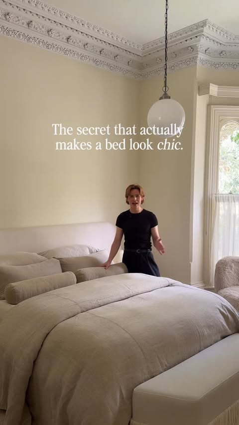 Instagram post by @louiburke for Koala. Caption reads: [...] always starts with a good mattress. 

My....