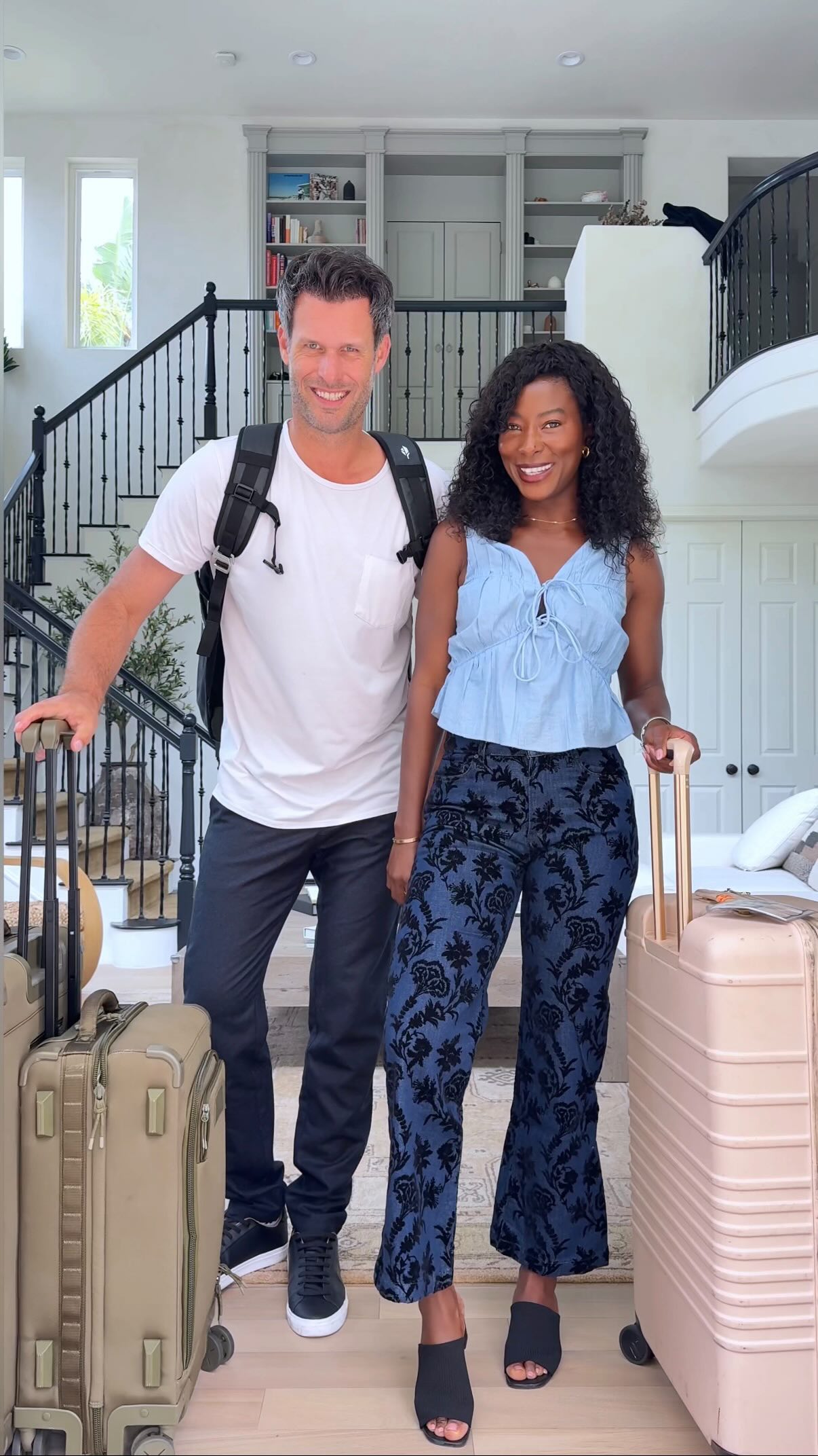 Instagram post by @deddehhoward for Affirm. Caption reads: #ad Traveling as a parent means budgeting,....