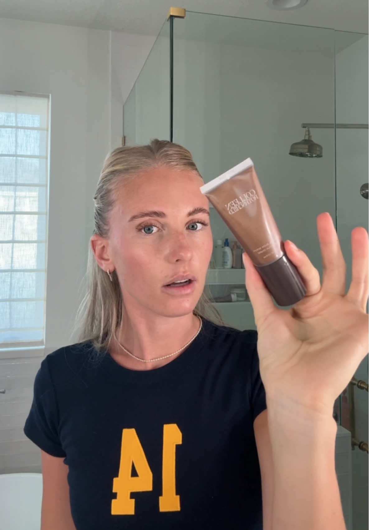 TikTok post by @hunterkailey for Colleen Rothschild. Caption reads: [...] Code HUNTERK20 for 20% off @Colleen....