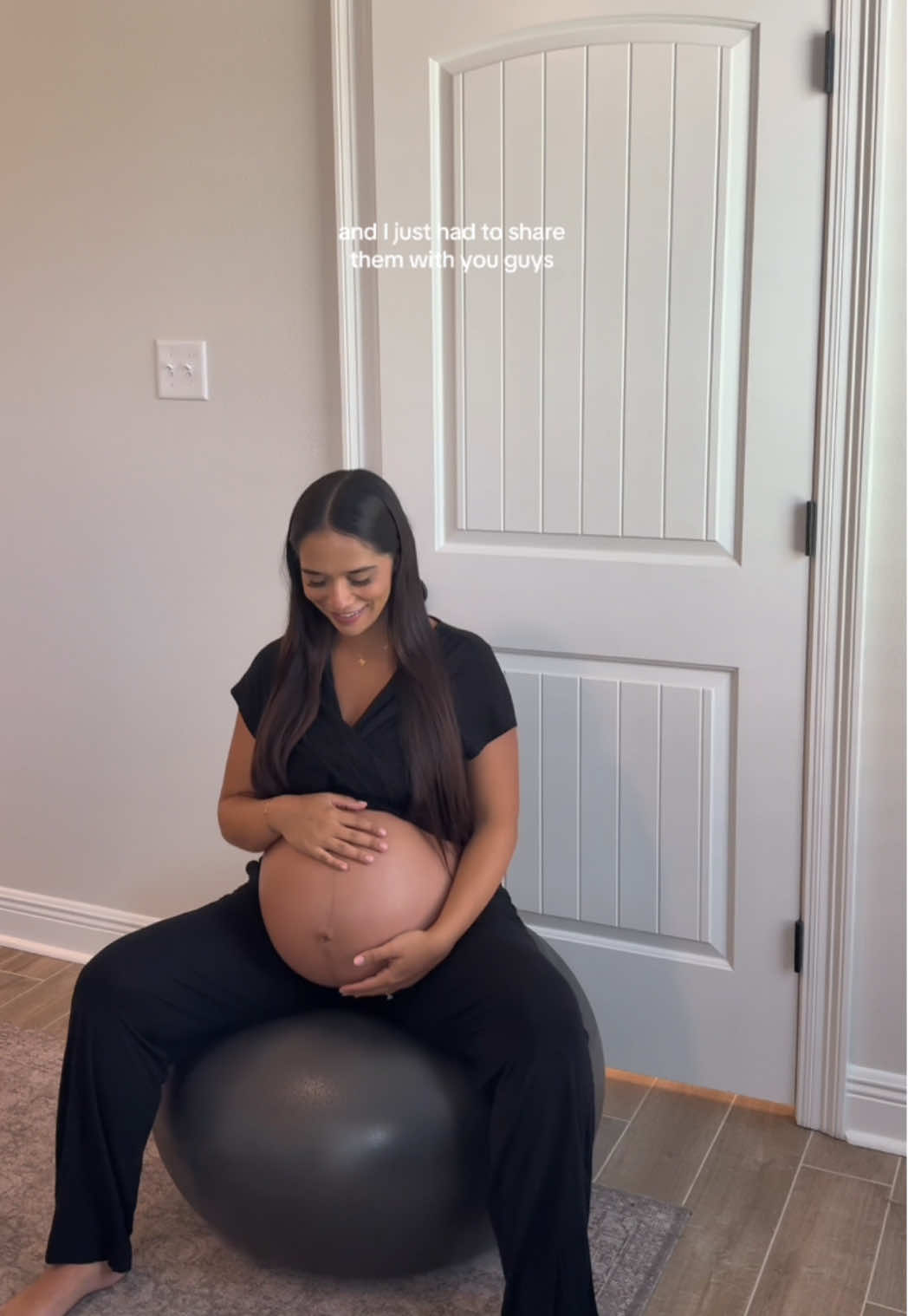 TikTok post by @lexmcfarlane for Kindred Bravely. Caption reads: I have officially found my pregnancy and....