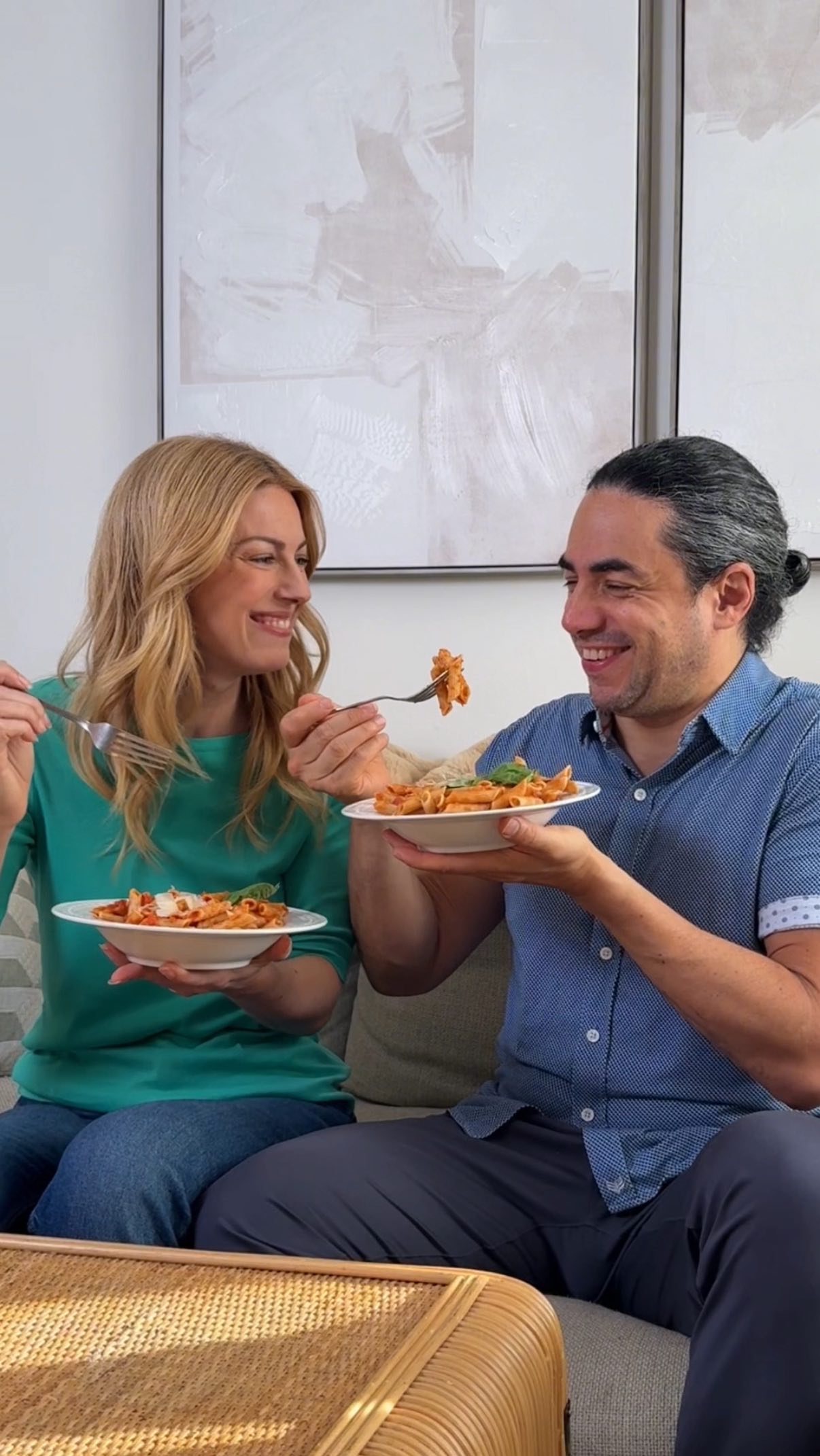 Instagram post by @sarahpribis for Banza. Caption reads: So excited to share I’m the newest spokesperson....