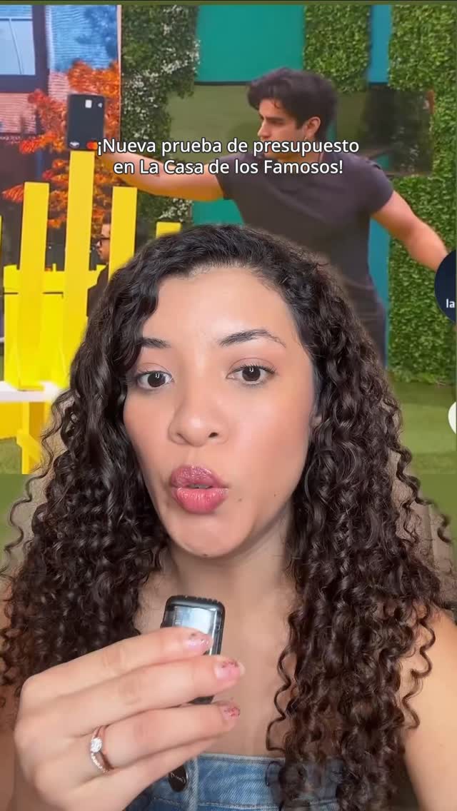 Instagram post by @dayanechrissel for Mercado Pago. Caption reads: ¿Qué te pareció la prueba del presupuesto? 👀Pero....