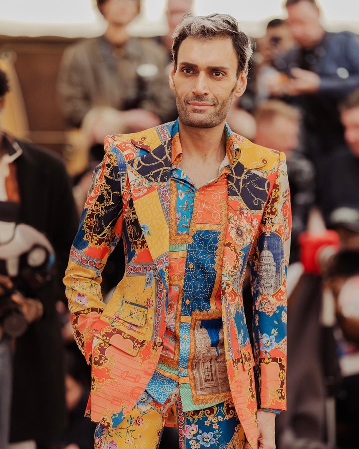 Instagram post by @jeetendr_sehdev for London Fashion Week. Caption reads: Thank you @londonfashionweek. Thank you....