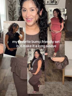 TikTok post by @latteloveforteaching for Yeokou. Caption reads: [...] #bumpstyle #pregnantootd #TikTokShop @Yeokou.