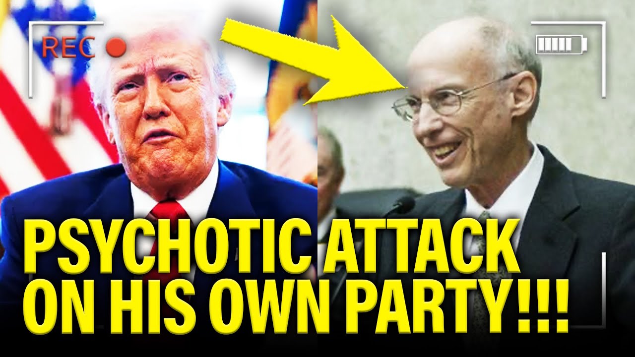 YouTube post by @MeidasTouch for Mack Weldon. Caption reads: Trump attacks TOP GOP JUDGE as his PLANS BLOW UP.