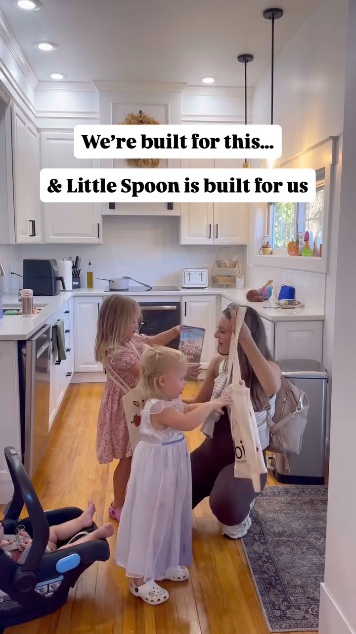 Instagram post by @kaylyn.von for Little Spoon. Caption reads: Life is sooo crazy right now but I wouldn’t have....