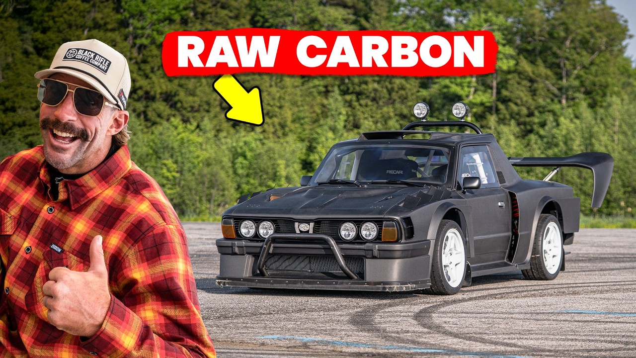 YouTube post by @TheHoonigans for Heat Wave Visual. Caption reads: Travis Pastrana’s First Thrash of the Subaru....