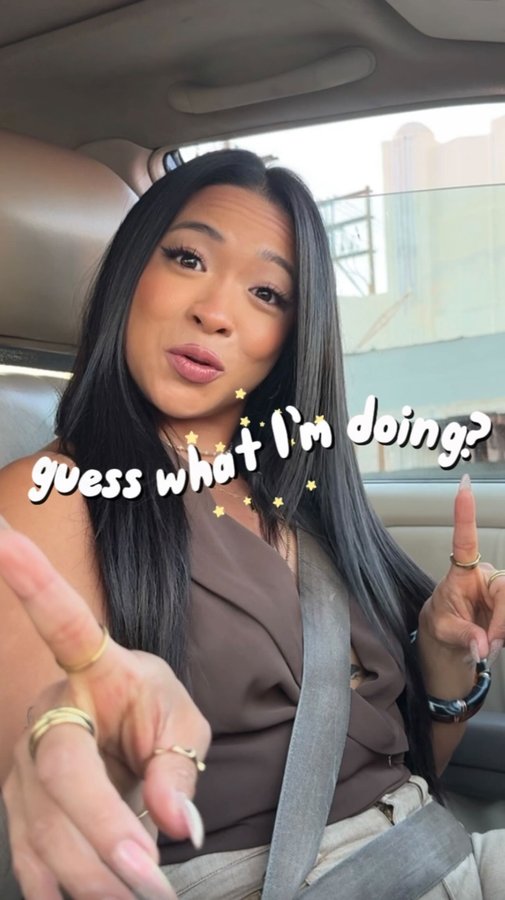 Instagram post by @withrubina for The Cheesecake Factory. Caption reads: [...] planning the second date....