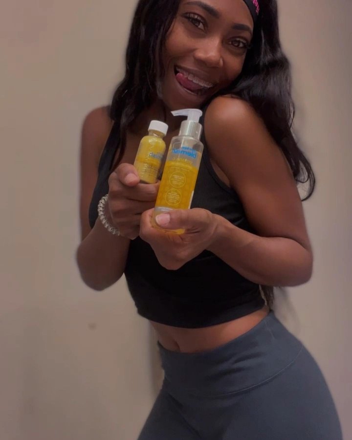 Instagram post by @iloveyoutammy for Bye Bye Blemish. Caption reads: [...] good bye to bad skin, and hello to bye bye....