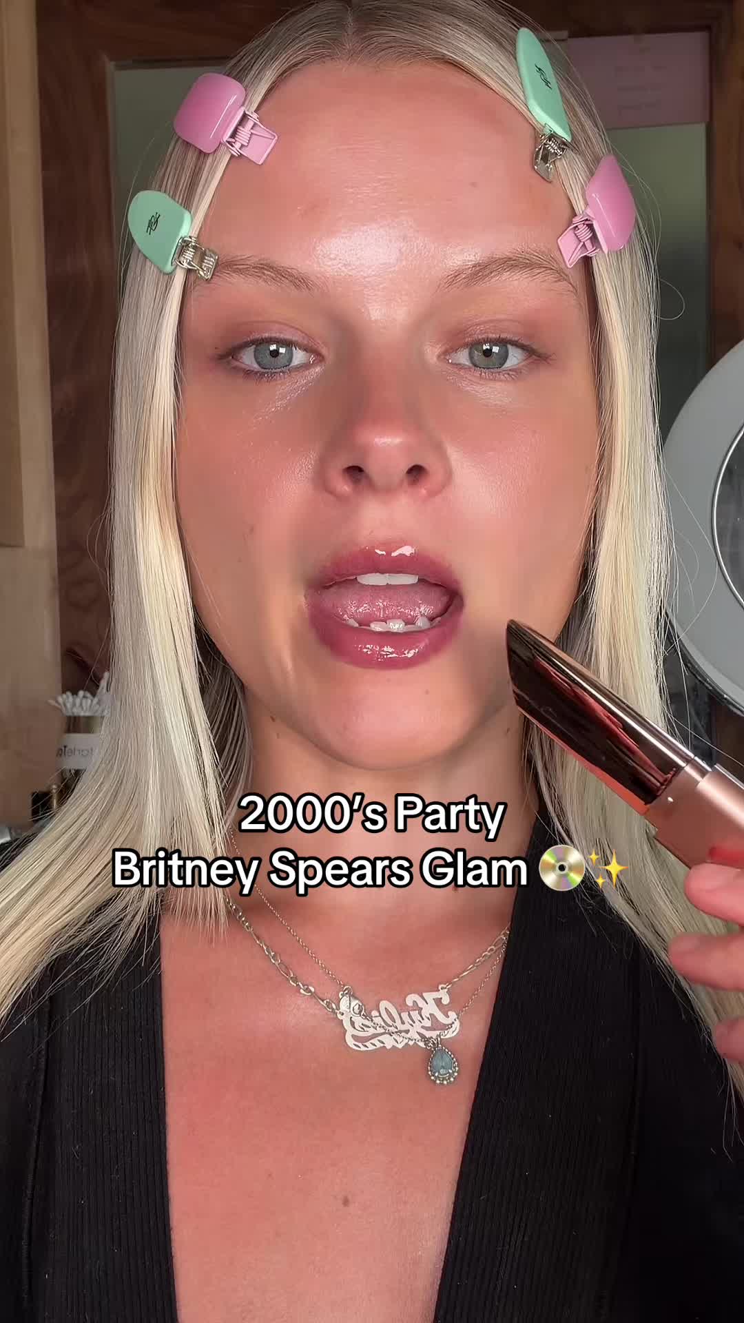 TikTok post by @kyliekillzzzz for GoWish. Caption reads: [...] the best gift because she used @GoWish for....