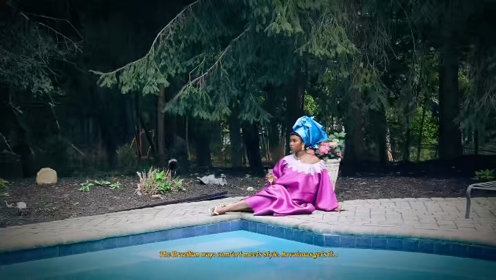 Instagram post by @africanjawn for Havaianas. Caption reads: [...] in something that makes sense. That’s....