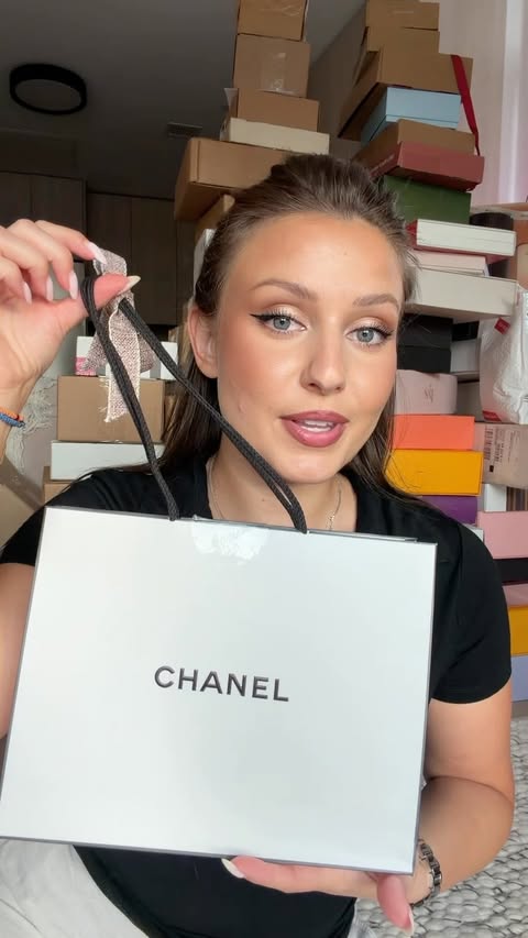 Instagram post by @ivistefanova for ILIA. Caption reads: Part 2 massive PR unboxing! What should I review....