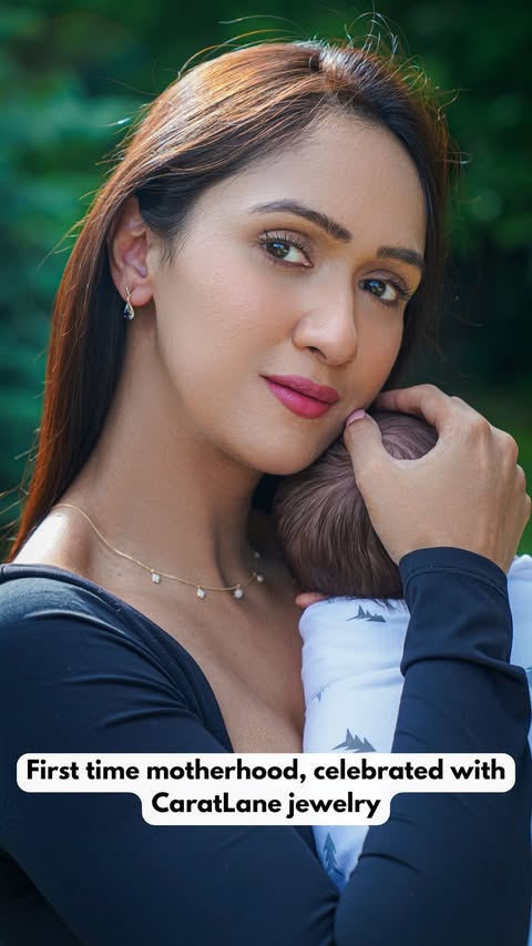 Instagram post by @krissannb for CaratLane Jewellery. Caption reads: Some chapters of life deserve to be remembered....