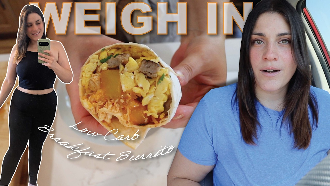 YouTube post by @BeatriceCaruso for Trainwell. Caption reads: Weighing-In (for the first time in awhile) &....