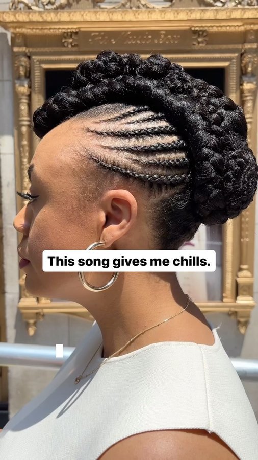 Instagram post by @kaishacreates for Atlantic Records. Caption reads: THIS SONG GIVES ME CHILLS 😭 @nikkimjames shines....