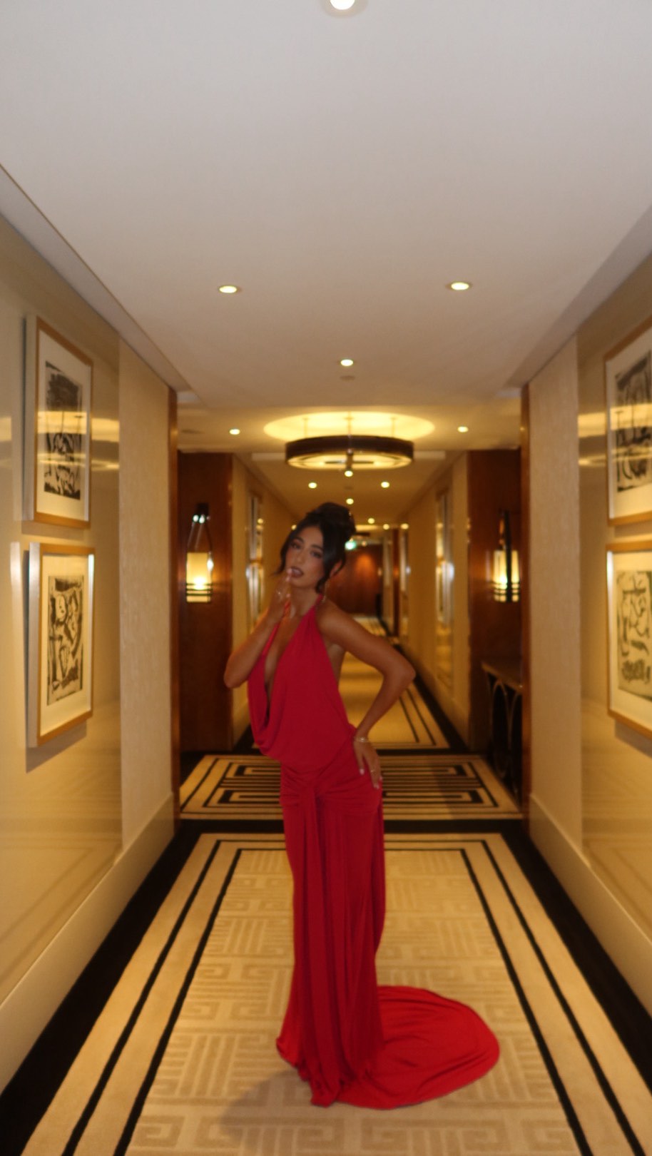 Instagram post by @elleray_ for Crown Melbourne. Caption reads: A recap of my lovely stay with @crownmelbourne....