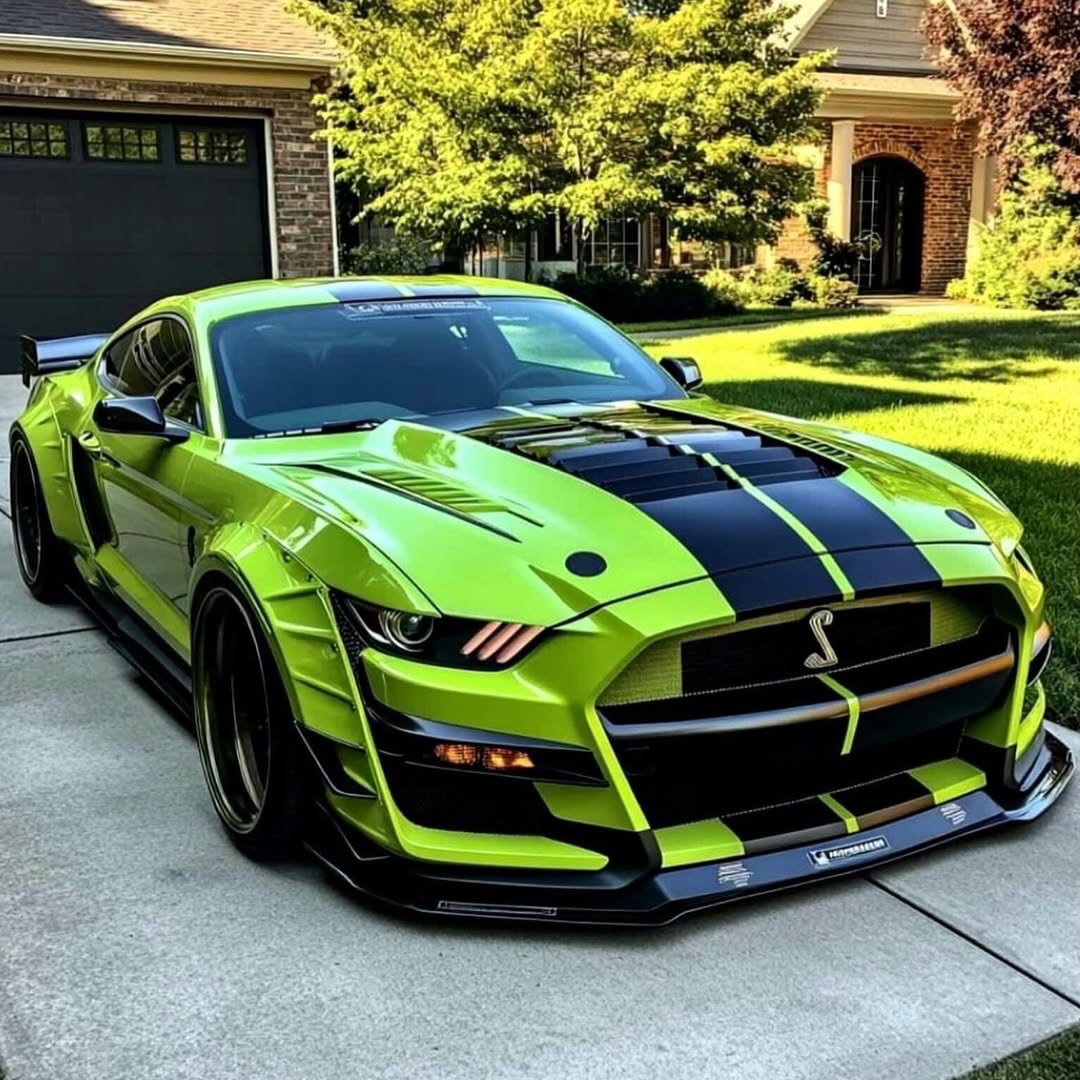 Instagram post by @mustang_zones_only for Street Aero. Caption reads: HOT OR NOT ?!!! 😱👀 🚗: @_trackpanda 📷: @....