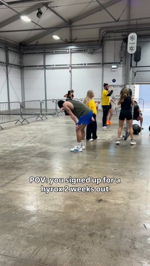 Instagram post by @matthew_macnabb for Fit Foods. Caption reads: Complete a Hyrox ✅

Big thank you to....