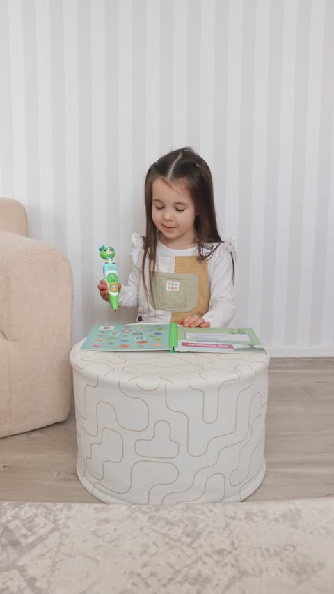 Instagram post by @_theharrishouse for LeapFrog USA. Caption reads: The LeapFrog LeapStart Reading Buddies make....