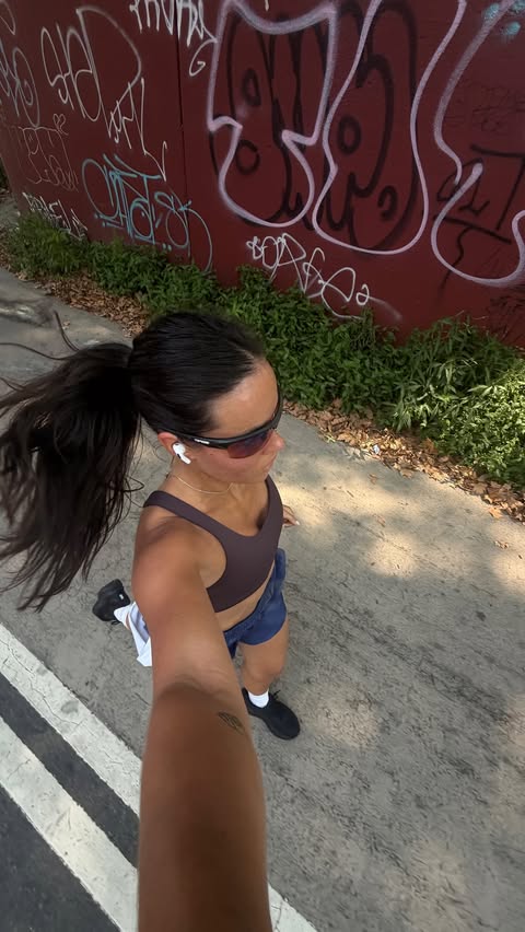 Instagram post by @aliazaita for ATHLETA. Caption reads: [...] tends to take care of itself. Thanks to....