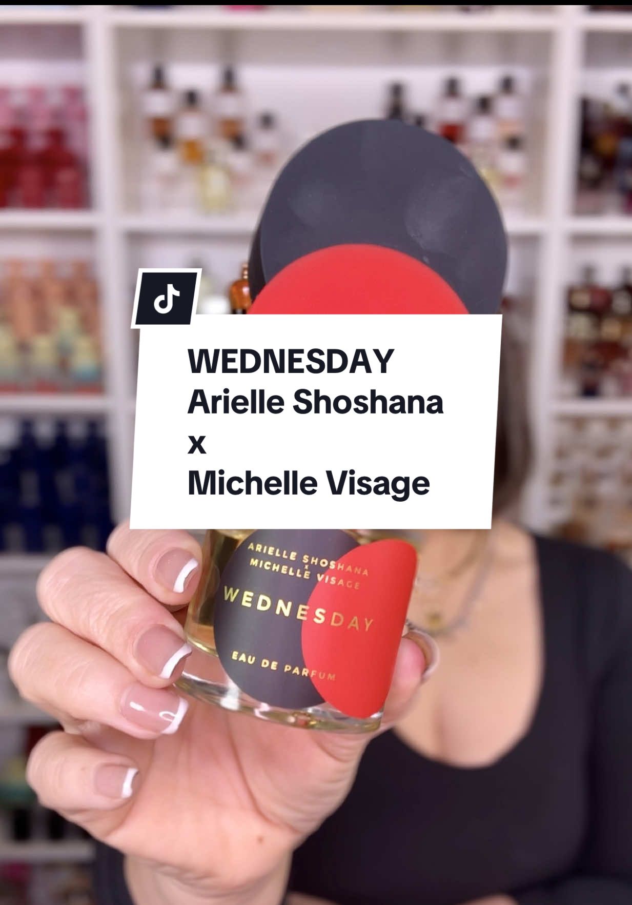TikTok post by @thegourmandgirl for Arielle Shoshana. Caption reads: [...] to tell you about WEDNESDAY by....