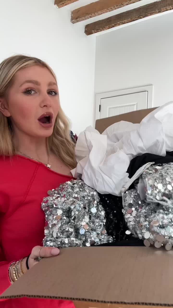 TikTok post by @halleykate for Show Me Your Mumu. Caption reads: OBSESSED with all the pieces from @showmeyourmumu....