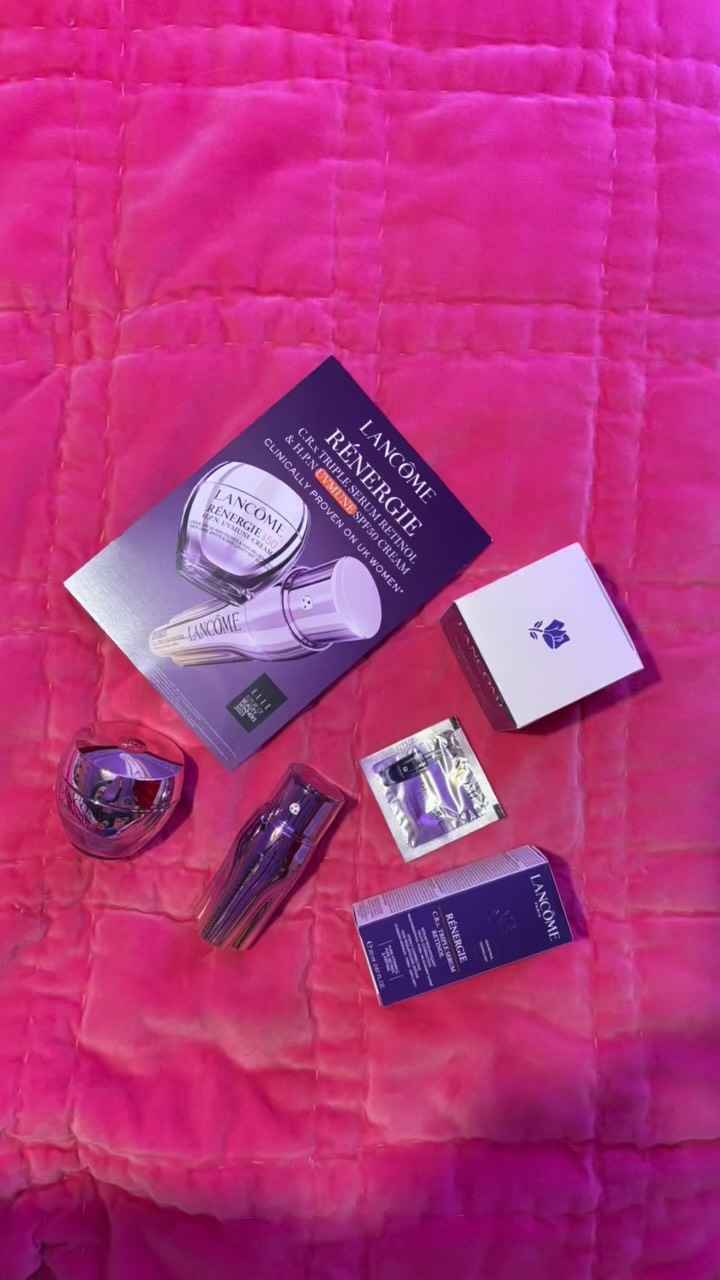 Instagram post by @aggielang for Beauty Bay. Caption reads: AD| @lancomeofficial 

Unlock Your Skin’s Radiance....