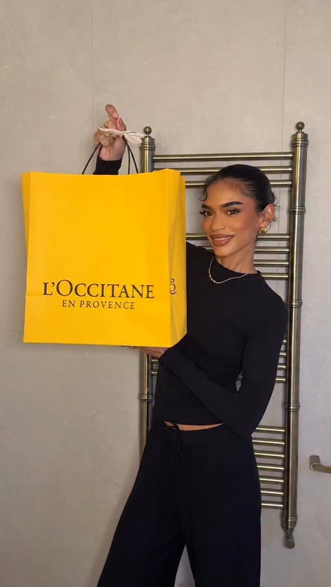 Instagram post by @jahanararahman_ for L'OCCITANE en Provence. Caption reads: The @loccitane advent calendar we have all been....