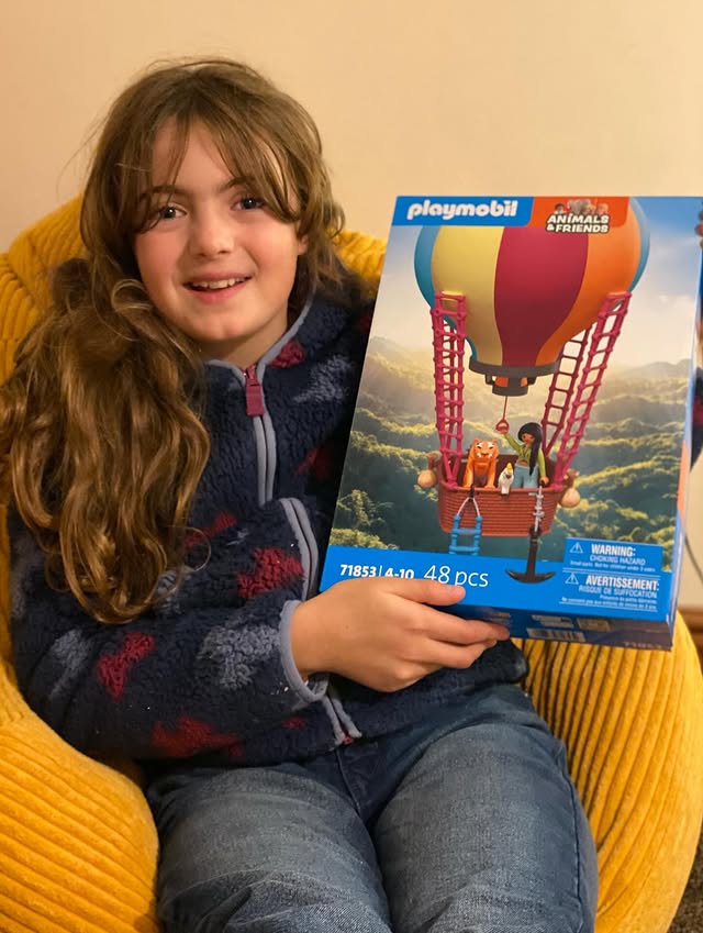 Instagram post by @justanormalmum_ for PLAYMOBIL. Caption reads: We are huge fans of @playmobil , for their....