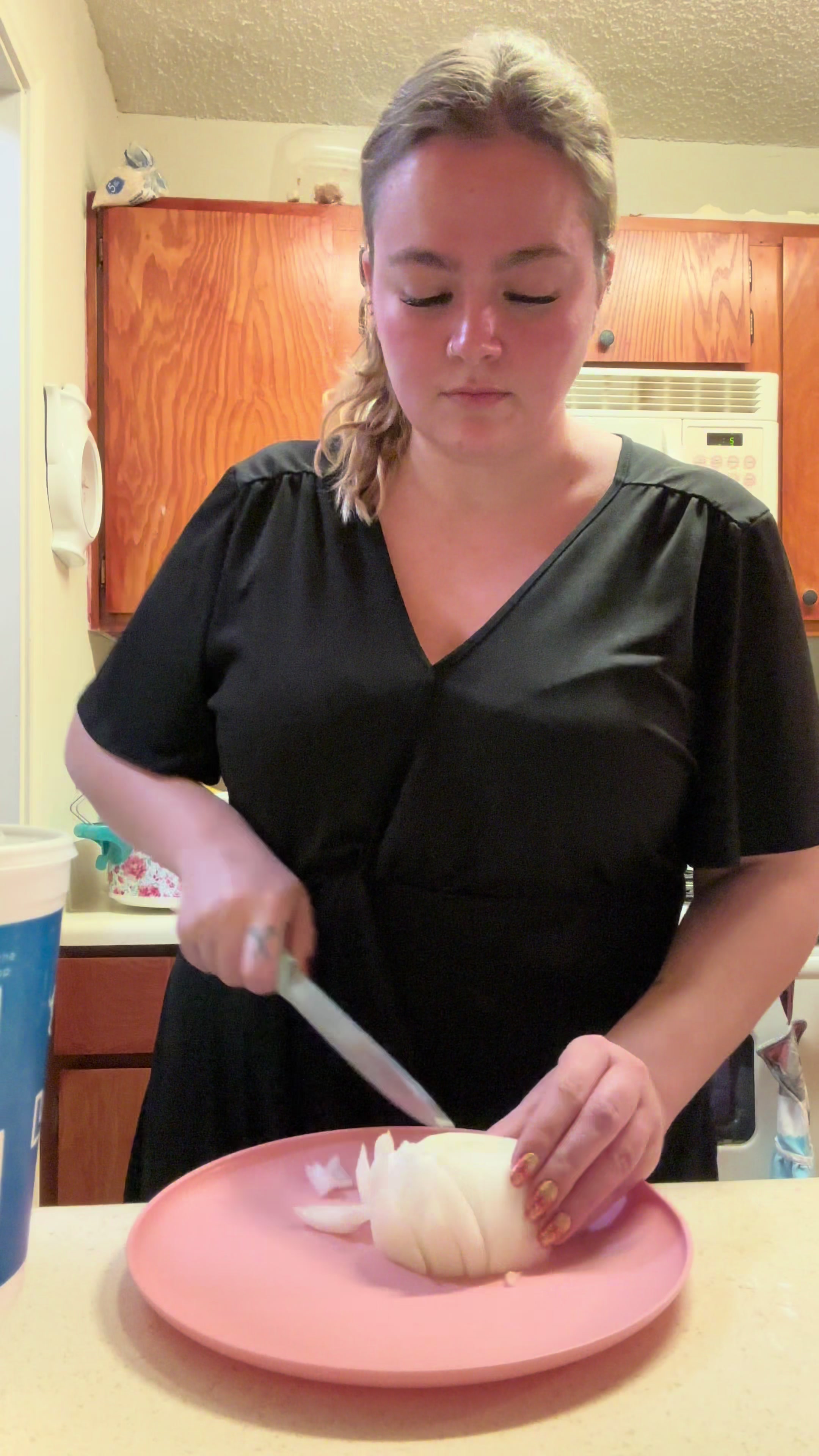 TikTok post by @brianneoffgrid for EZ Bombs. Caption reads: Merging our cultures overall has not been hard,....