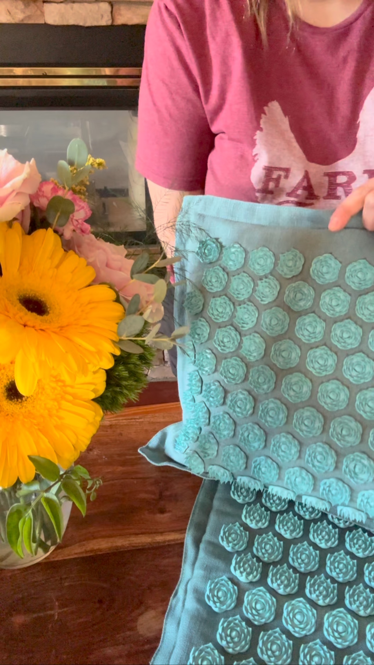 Instagram post by @myeverydayordinarylife for Pranamat. Caption reads: We are enjoying our beautiful Pranamat! I love....