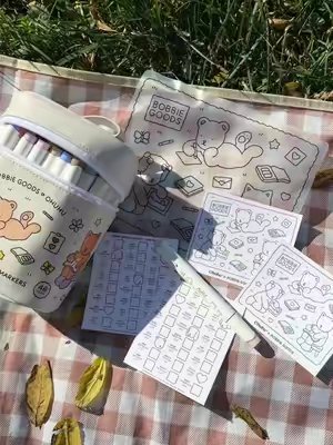 TikTok post by @janinelanaa for Ohuhu. Caption reads: The Bobbie Goods Ohuhu markers are now back in....