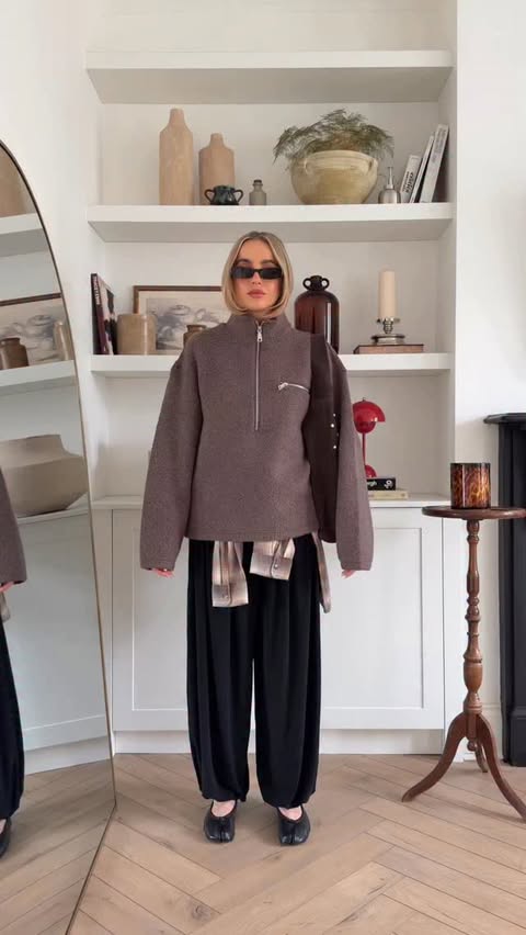 Instagram post by @bethanmccoy for River Island. Caption reads: the plaid shirt: a winter wardrobe must have....