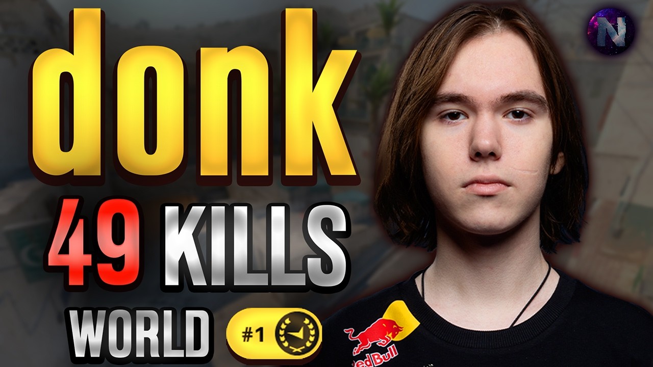 YouTube post by @NebulaCS2 for SkinsMonkey. Caption reads: [...] in Top FACEIT! Voice on! 💎Check out....