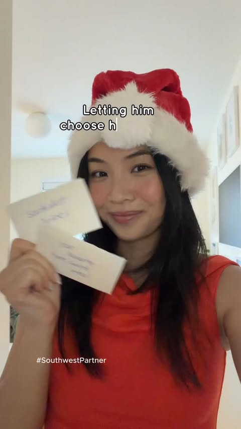 Instagram post by @sukiluser for Southwest Airlines. Caption reads: #ad I think he enjoyed his gift 😆 Thank you....