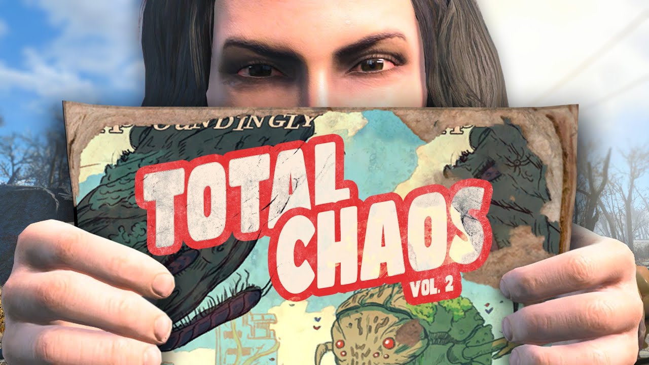 YouTube post by @Joov for Holzkern. Caption reads: Fallout 4, but we made Magazines INSANELY POWERFUL.