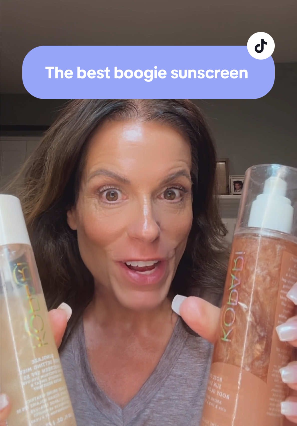 TikTok post by @affiliatetammytaylor for Kopari Beauty. Caption reads: [...] #SummerSkinReady @Kopari Beauty.