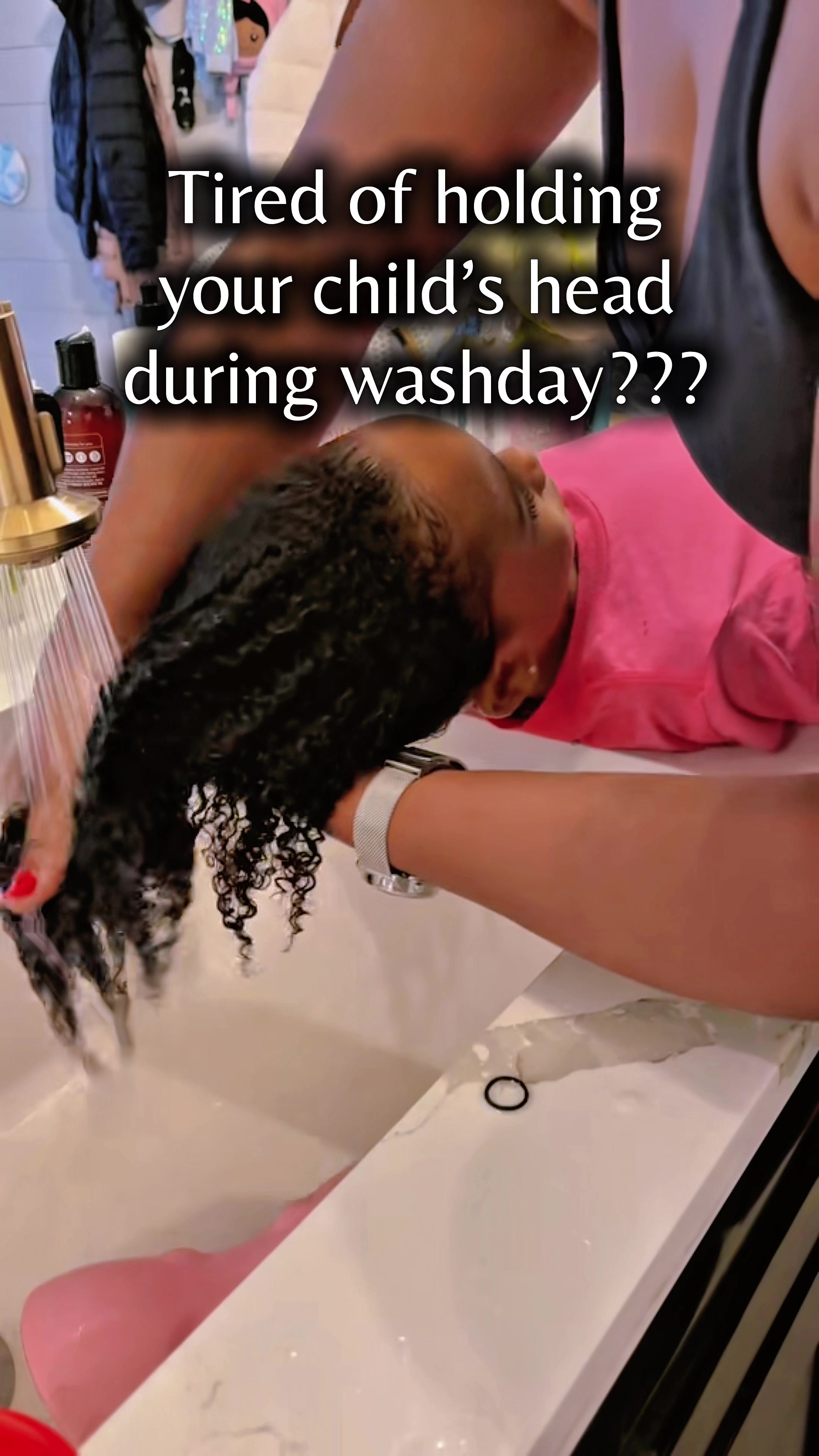 TikTok post by @doctordoiturself for Lifewit. Caption reads: [...] washday🫣…this DEFINITELY helped!....