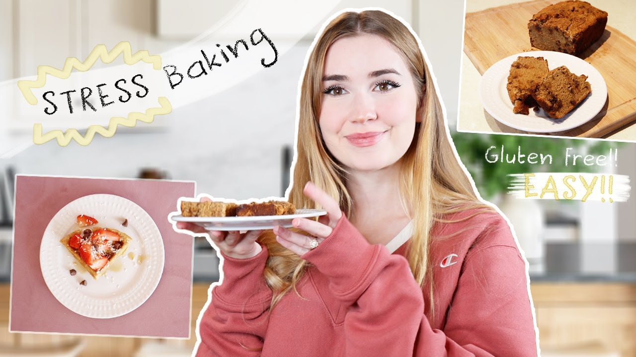 YouTube post by @MiaMaples for Champion. Caption reads: stress baking because planning a wedding is....