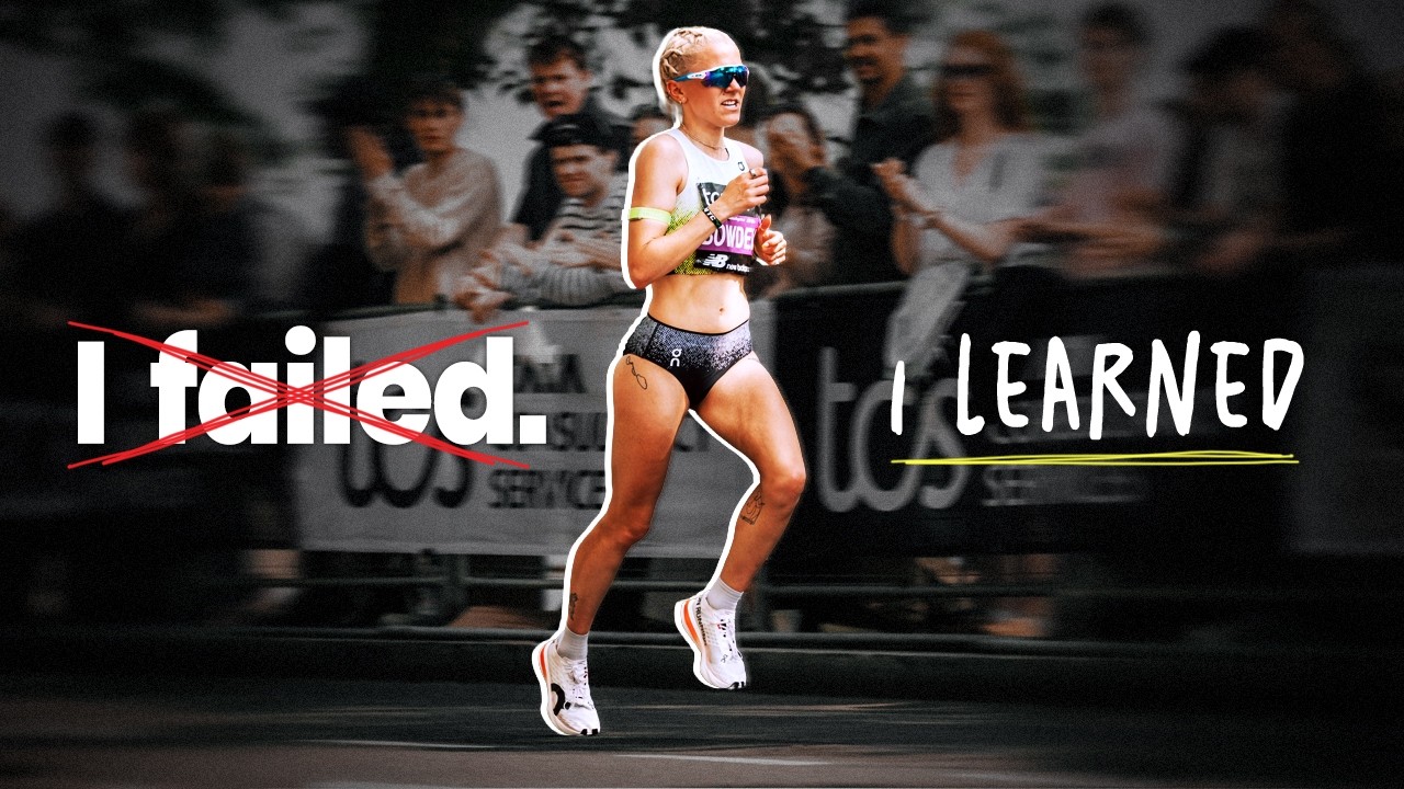 YouTube post by @PhilyBowden for COROS. Caption reads: Failure isn’t the full story.