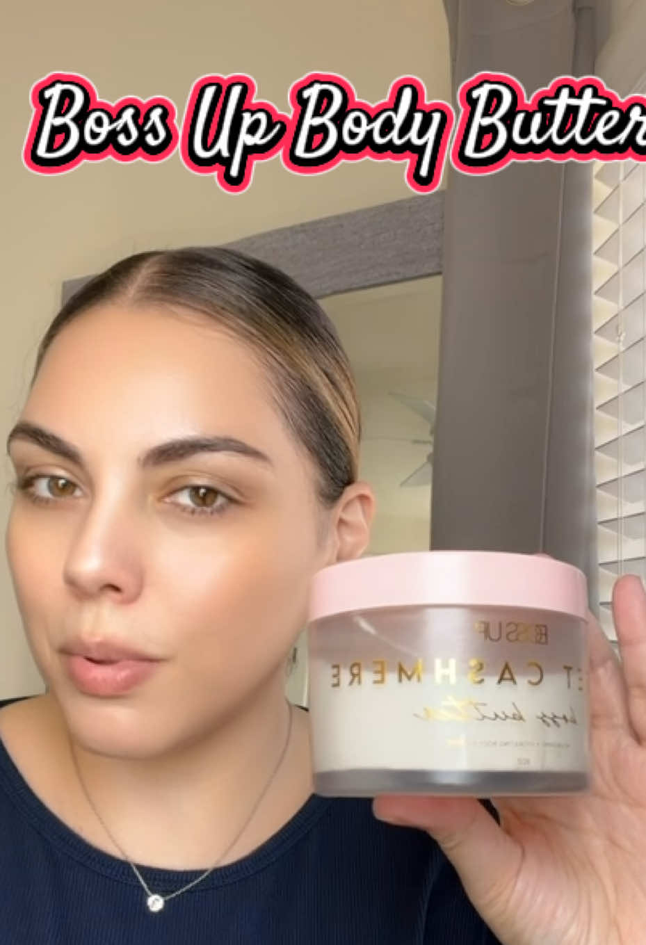 TikTok post by @aura_on_bold for BossUp Cosmetics. Caption reads: [...] are legit hands down a must have @BossUp....