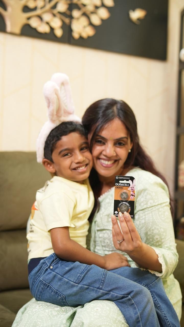 Instagram post by @anita_chandhoke for Duracell. Caption reads: Working from home isn’t just about meetings and....