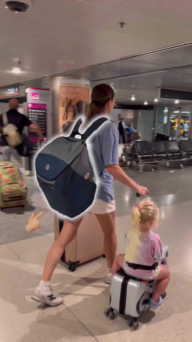 Instagram post by @olivia.zwayer for WAYB. Caption reads: [...] without a 30 pound car seat 👏🏼 

The Wayb....