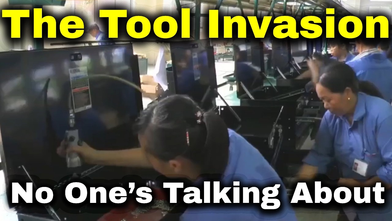 YouTube post by @DIYwithDave for Lowe's. Caption reads: The TRUTH About the Chinese Tools That are....