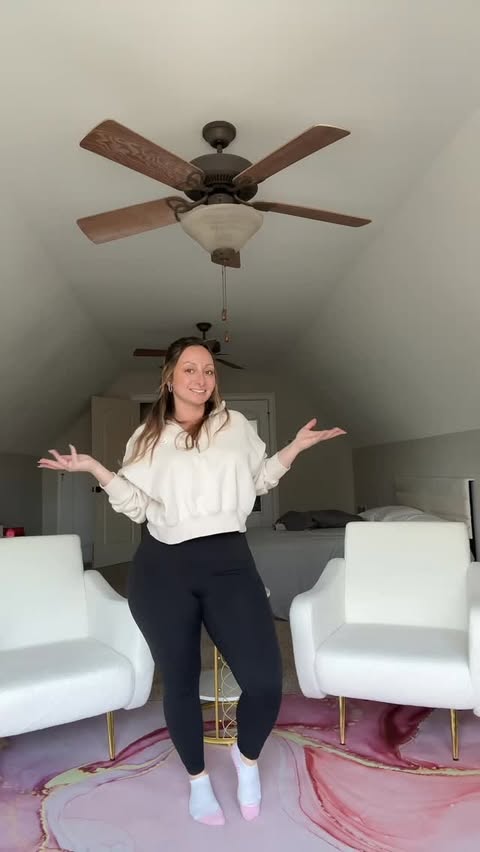 Instagram post by @thecourtneynielson for Homary. Caption reads: Let’s set up my new furniture from @homarycom....