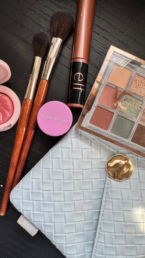 Instagram post by @katiesantry for Ciaté London. Caption reads: Get ready with me using my @ipsy bag to find out....