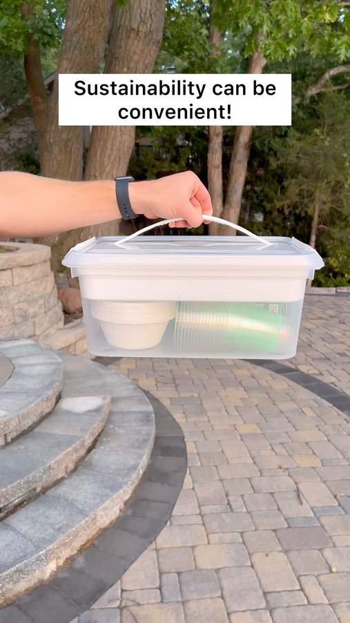 Instagram post by @lowliftfun for Repurpose. Caption reads: [...] camping, and outdoor adventures - @repurpose....