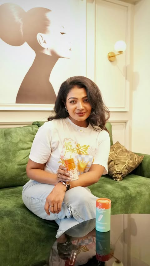 Instagram post by @miss__menon_official for Wellbeing Nutrition. Caption reads: 3:02AM thoughts aren’t “overthinking”… they’re....